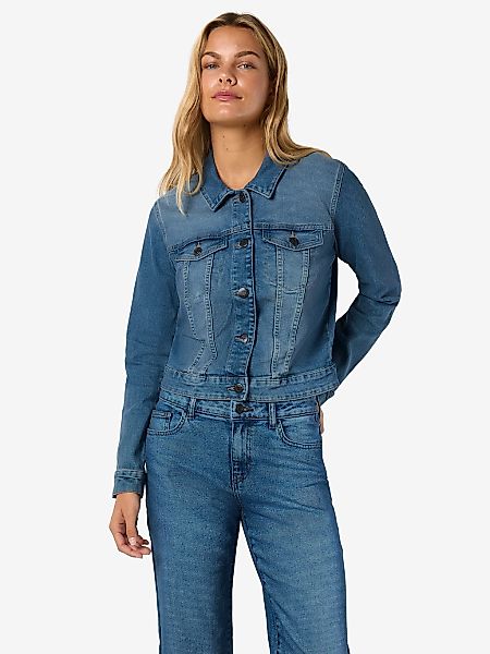 Noisy may Jeansjacke "NMDEBRA L/S BLUE DENIM JACKET NOOS" günstig online kaufen