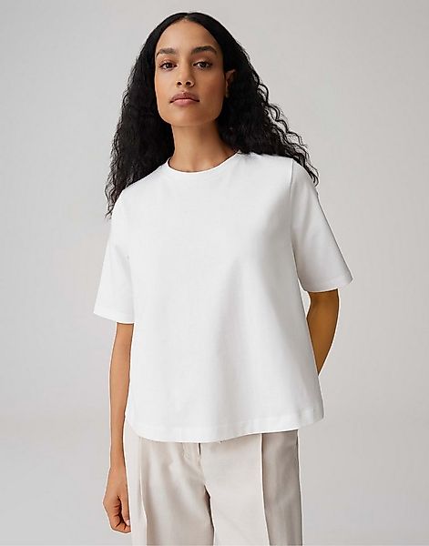 OPUS T-Shirt Sisani aus Jersey mit lockerer Passform pflegeleicht, glatter günstig online kaufen