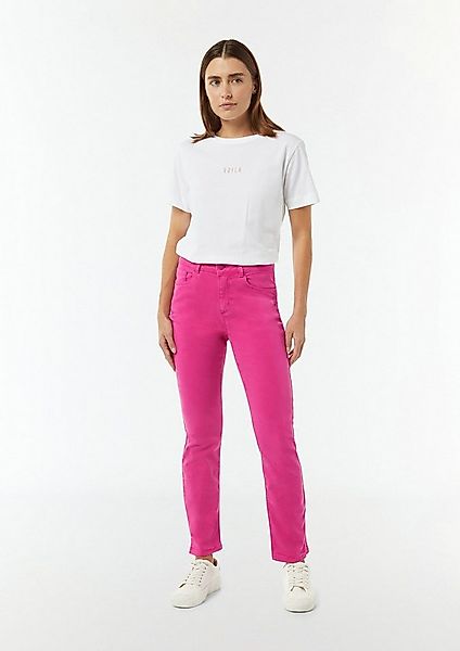 comma Skinny-fit-Jeans Hose Skinny Jeans mit geschlitztem Saum günstig online kaufen