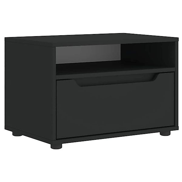 vidaXL TV-Schrank VISNES Schwarz 60x40x38 cm Holzwerkstoff 4108289 günstig online kaufen