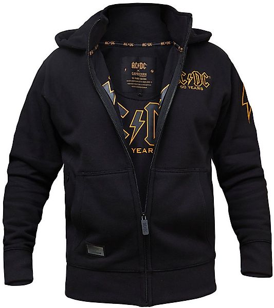 Capricorn Rockwear Kapuzensweatjacke AC/DC x CAPRICORN Rockwear 50 Years Bl günstig online kaufen