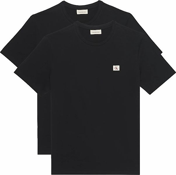 Calvin Klein Jeans T-Shirt "SS BADGE TEE 2 PACK" Packung, 2er-Pack, 2 Stk. günstig online kaufen