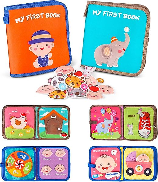 Kramow Stoffbuch Busy Board Montessori Spielzeug günstig online kaufen