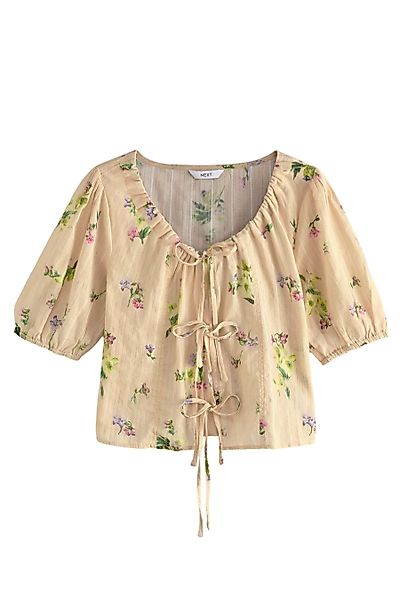 Next Blusenshirt Top mit Puffärmeln zum günstig online kaufen