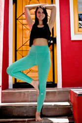 GUGGEN Mountain Seamless Leggings Figurformende Leggings günstig online kaufen