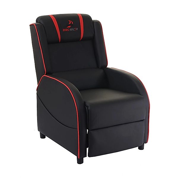 MCW Fernsehsessel D68 Schwarz/rot günstig online kaufen