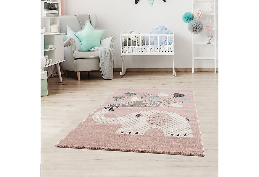 Jimri Kinderteppich DOT´S Teppiche für Kinderzimmer, Kinderzimmerteppich, T günstig online kaufen