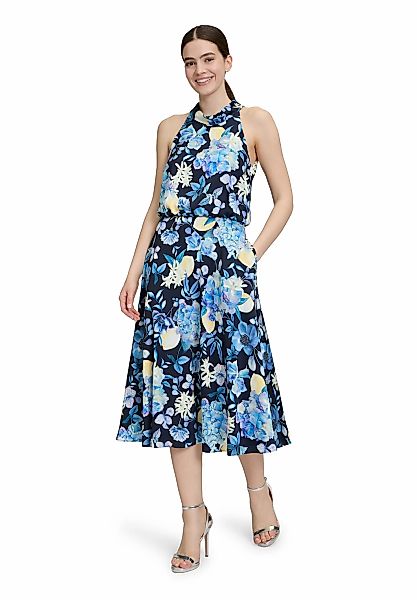 Vera Mont Cocktailkleid "Damen mit Stehkragen" Nahttasche Druck günstig online kaufen