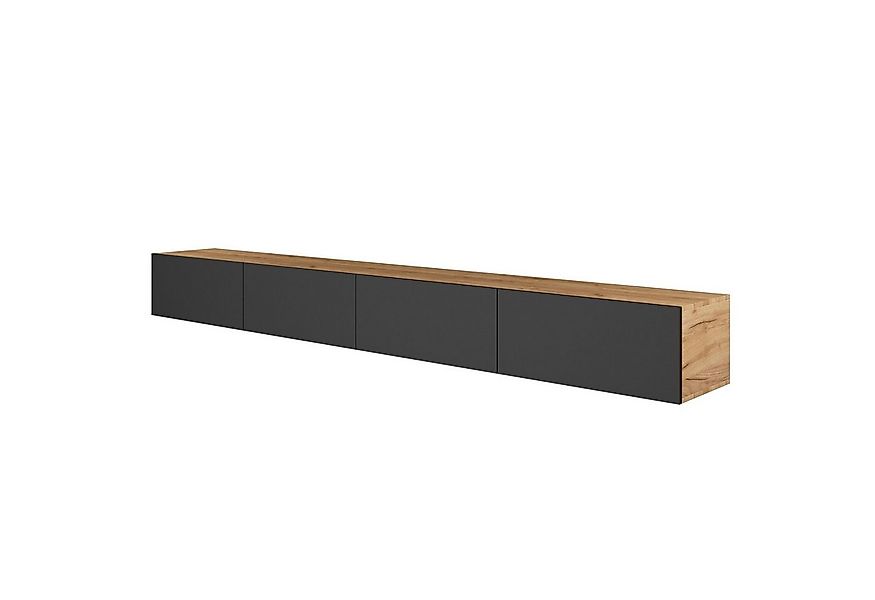 Planetmöbel TV-Board WEST TV Board 280 cm (2 x 140 cm) (TV Lowboard, Fernse günstig online kaufen