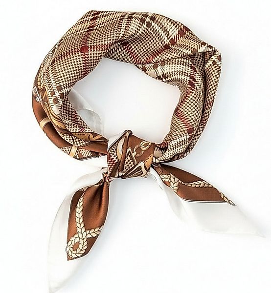 LK Trend & Style Halstuch Schal mit Ketten- und Karomuster, Multitalent günstig online kaufen