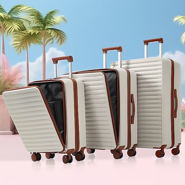 OKWISH Trolleyset Dreiteiliges Gepäckset, M (20 günstig online kaufen