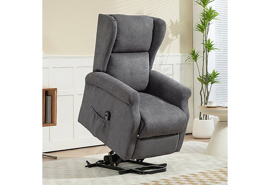 HOMCOM Relaxsessel mit Aufstehhilfe elektrisch Liegefunktion (TV-Sessel, 1- günstig online kaufen