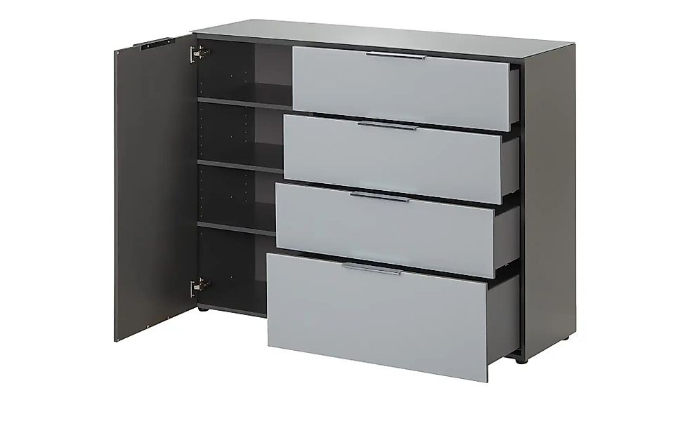 uno Sideboard  Levi ¦ grau ¦ Maße (cm): B: 134 H: 102 T: 42.0 Kommoden & Si günstig online kaufen