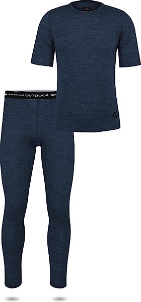 normani Thermounterhemd Herren Merino-Set T-Shirt und günstig online kaufen