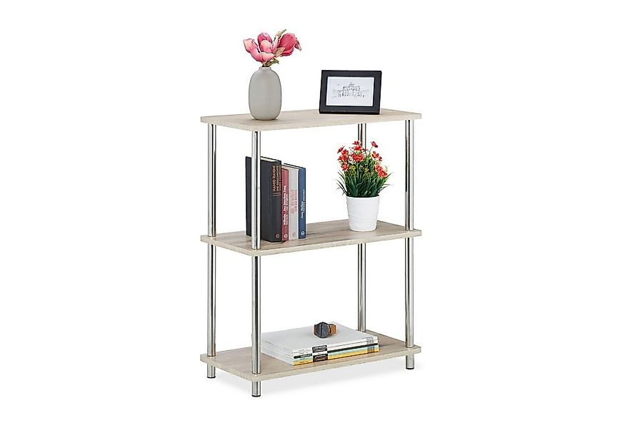 relaxdays Regal 3 Ebenen Regal günstig online kaufen