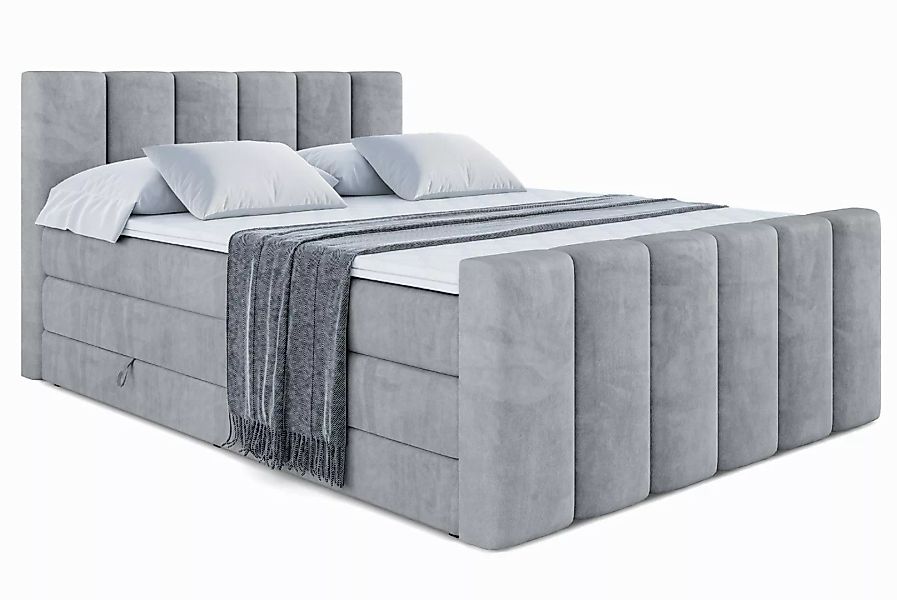 ALTDECOR Boxspringbett BOXI1-Z KING (Multipocket-Matratze H4, günstig online kaufen