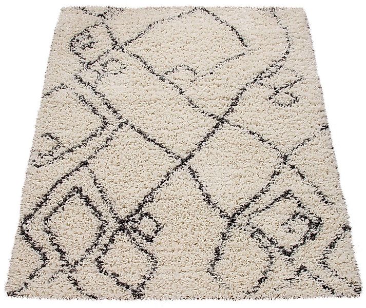 Paco Home Hochflor-Teppich Kalmar 448, rechteckig, günstig online kaufen