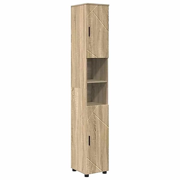 vidaXL Badezimmerschrank mit Speicher Sonoma-Eiche 30 x 35 x 192 cm 883336 günstig online kaufen