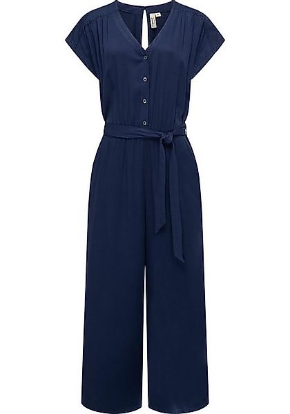 Ragwear Jumpsuit Glina Langer Damen Overall mit Bindegürtel an der Taille günstig online kaufen