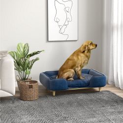 PawHut Tierbett Hundecouch, Hundesessel mit Holzbeine, günstig online kaufen