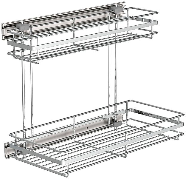Schütte Teleskopregal, 230 x 480 x 390 mm, Chrom günstig online kaufen