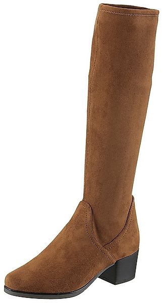 Caprice Stiefel, Blockabsatz, Schlupfstiefel mit Stretch-XS-Schaft in schma günstig online kaufen