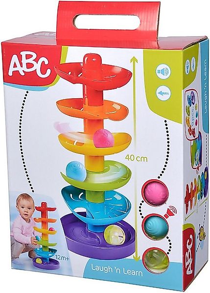 ABC-Dickie-Simba Lernspielzeug Kleinkindwelt Regenbogen Kugelturm 104010053 günstig online kaufen