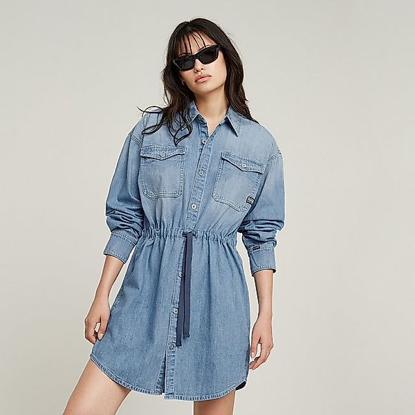 G-STAR Jeanskleid Relaxed Drawcord Denim Dress mit Taschen in der Seitennah günstig online kaufen