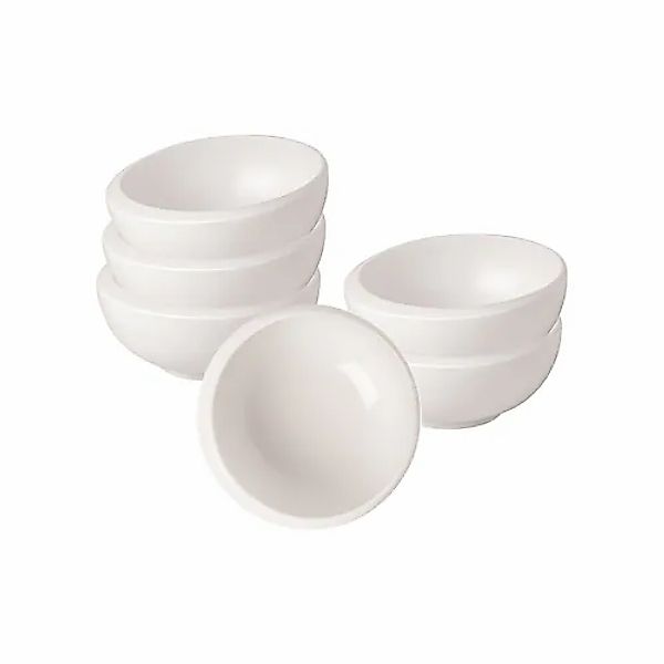 Villeroy & Boch Dipschale »Dipschälchen NewMoon ø 8,5 cm 6er Set weiß« günstig online kaufen