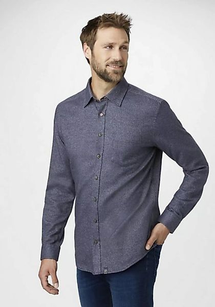 Paddock's Langarmhemd Long sleeve Langarmhemd aus reiner Baumwolle günstig online kaufen