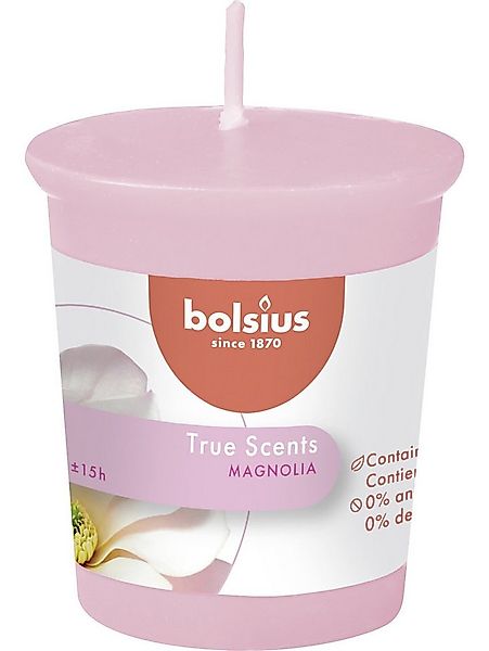 Bolsius Duftkerze Bolsius Duftkerze Magnolie, Höhe 5,3 cm, Ø 4,5 cm günstig online kaufen