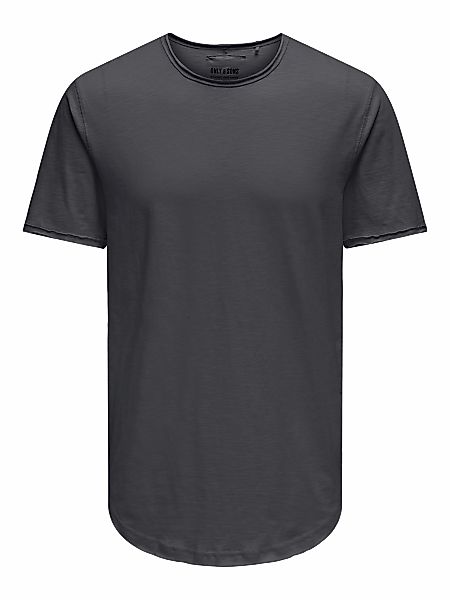 ONLY & SONS Rundhalsshirt "ONSBENNE LONGY SS TEE NF 7822 NOOS" günstig online kaufen