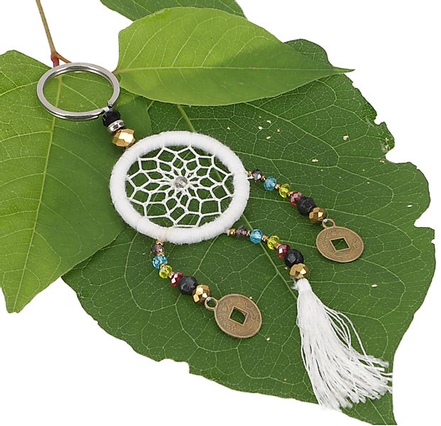 Guru-Shop Schlüsselanhänger Schlüsselanhänger, Taschenanhänger Traumfänger. günstig online kaufen