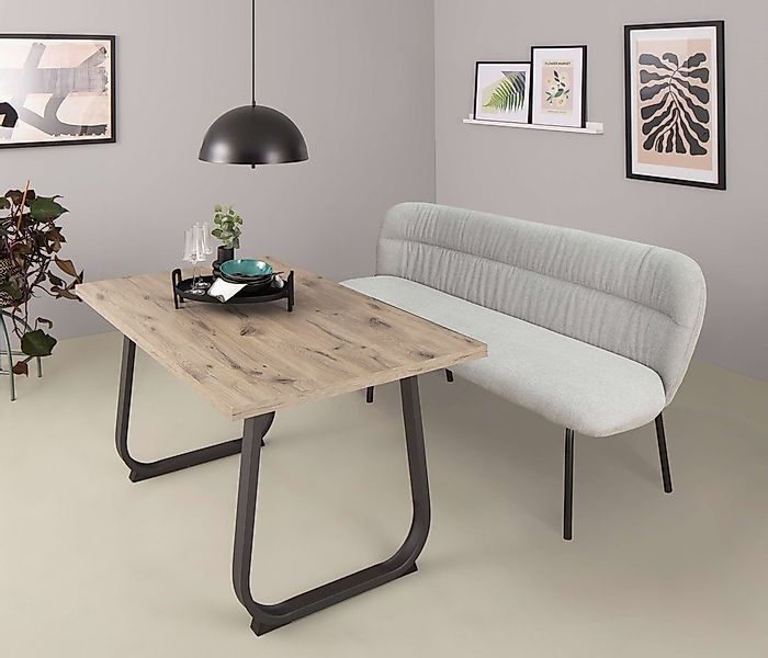 Home affaire Essbank Marsin, mit Sitz und Rückenpolster günstig online kaufen