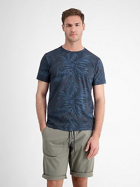 LERROS T-Shirt LERROS Herren T-Shirt, sommerlich floral bedruckt günstig online kaufen