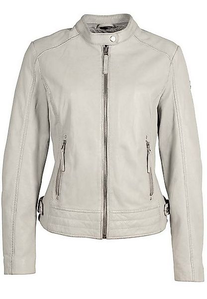 Mauritius Lederjacke MWFilla Mauritius - Damen Lederjacke Lammnappa silver günstig online kaufen