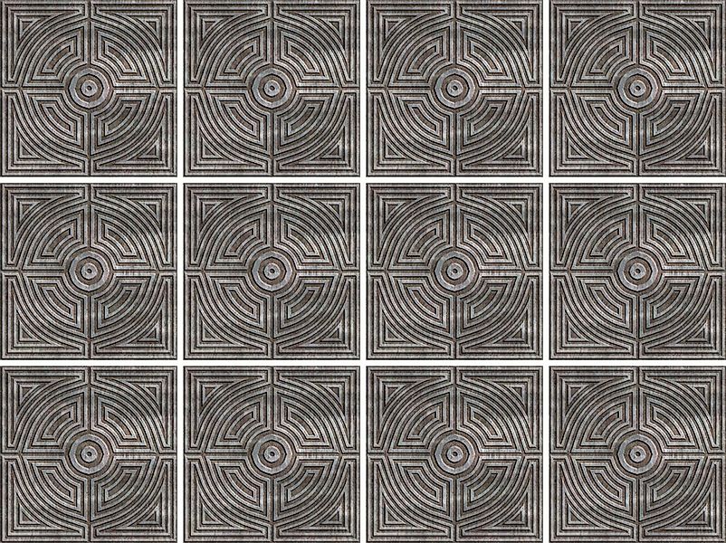 queence Fliesenaufkleber Muster, Stickerfliesen, selbstklebend, Sticker, 12 günstig online kaufen