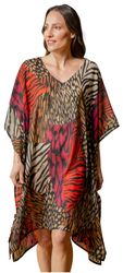 HUTSCHREUTHER Strandkleid Damen Strand Kaftan Tunika günstig online kaufen