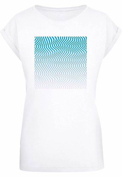 Merchcode T-Shirt "Merchcode Damen Ladies Summer - Wavy Pattern T-Shirt" günstig online kaufen