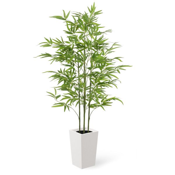 Kunstpflanze Künstliche Pflanzen Dracaena/ Ficus/ Bambus/ günstig online kaufen