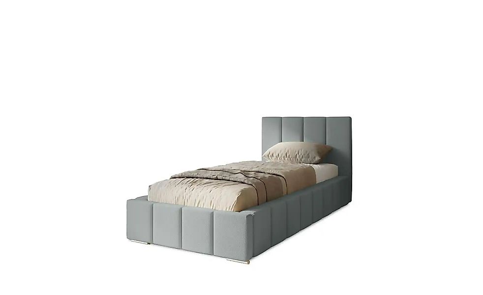 Polsterbett mit Stauraum Margate ¦ grau ¦ Maße (cm): B: 95 H: 100 Betten > günstig online kaufen