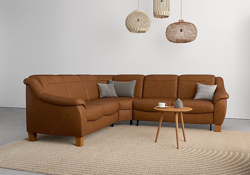 Home affaire Ecksofa Caldera L-Form, Federkern, günstig online kaufen