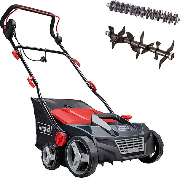 Scheppach Elektro-Vertikutierer / Lüfter SC38, 38 cm Arbeitsbreite, 1600 Wa günstig online kaufen