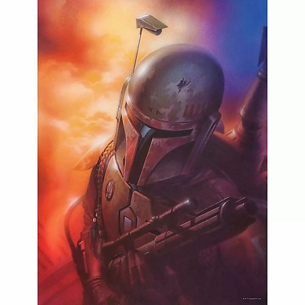 Komar Poster Star Wars Classic Mandalorian Star Wars - Intro B/L: ca. 30x40 günstig online kaufen