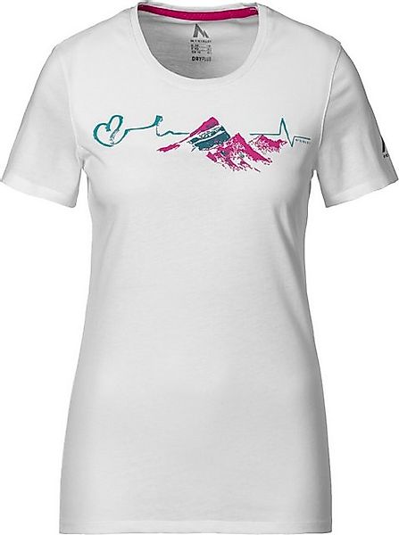 McKINLEY T-Shirt Da.-T-Shirt Mallo W WHITE/PINK DARK günstig online kaufen