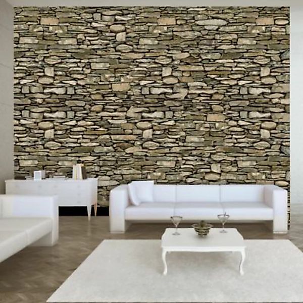 artgeist Fototapete Stone wall mehrfarbig Gr. 200 x 140 günstig online kaufen