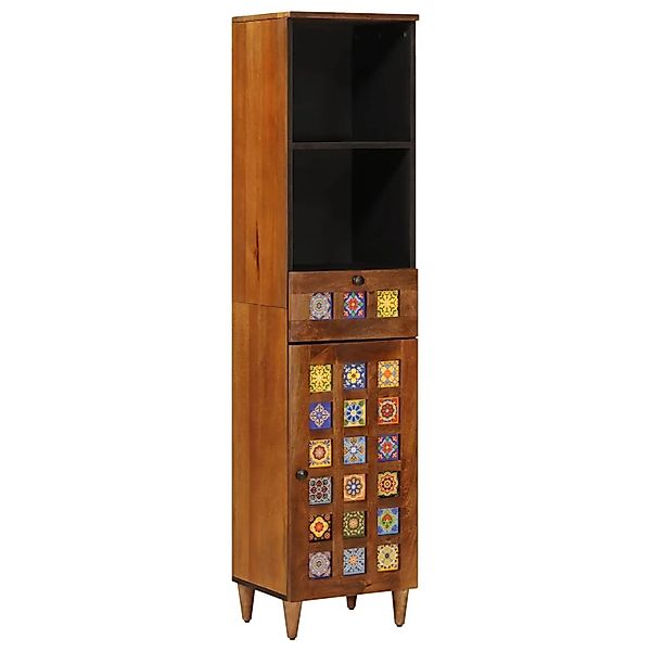 vidaXL Badezimmerschrank mit Schubladen Walnuss 38 x 33,5 x 160 cm 4018246 günstig online kaufen