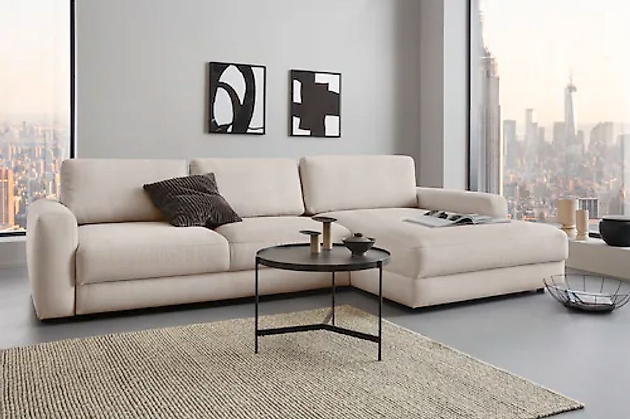 Places of Style Ecksofa »Bloomfield, bequem und elegant, L-Form«, wahlweise günstig online kaufen