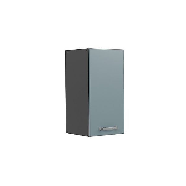 Vicco Hängeschrank R-Line, Blau-Grau/Anthrazit, 30 cm günstig online kaufen