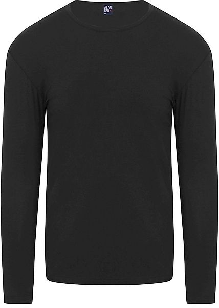 Alan Red Olbia Longsleeve T-shirt Schwarz - Größe M günstig online kaufen